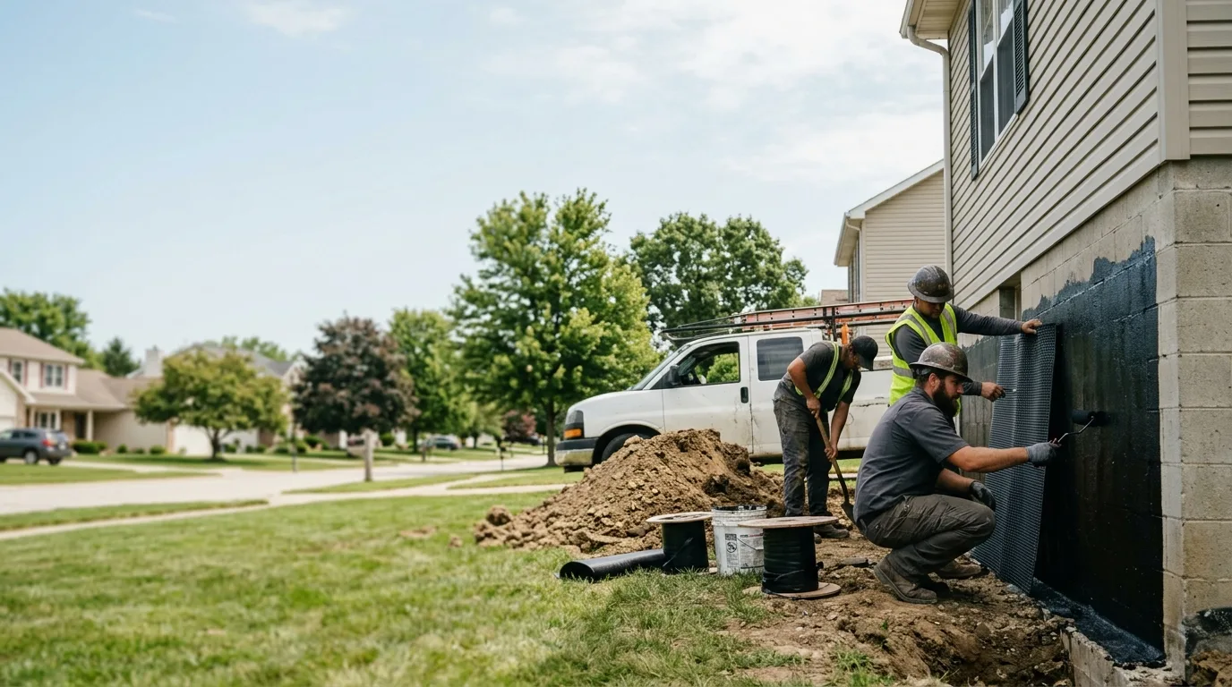Basement Waterproofing in Hartford City, IN near me